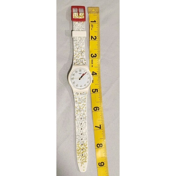 Vintage Swatch Pick Me GW174 Floral Daisy Swiss Watch Needs Battery main image 11